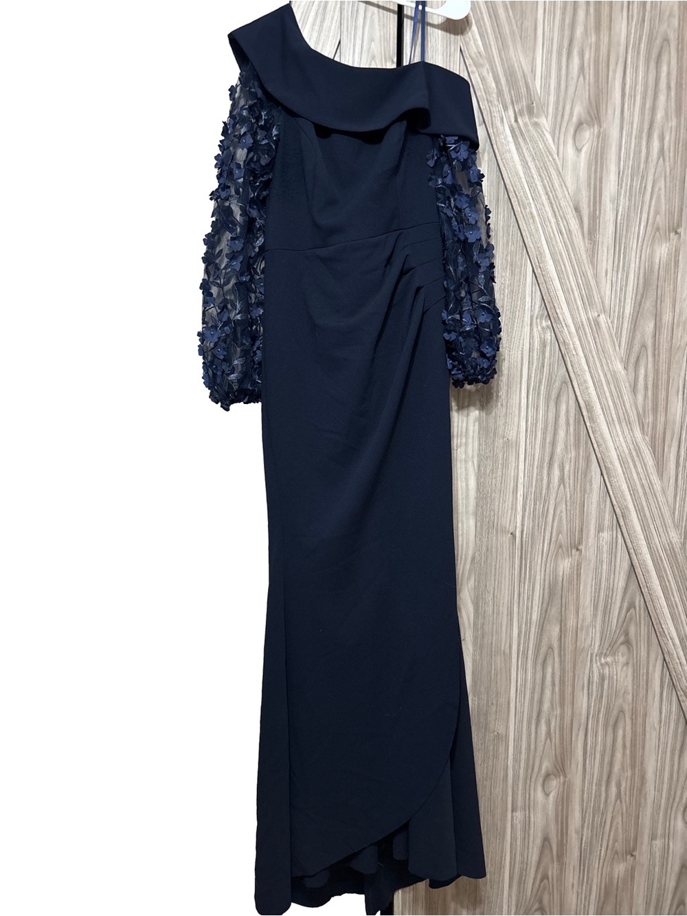 Xscape Navy Evening Dress